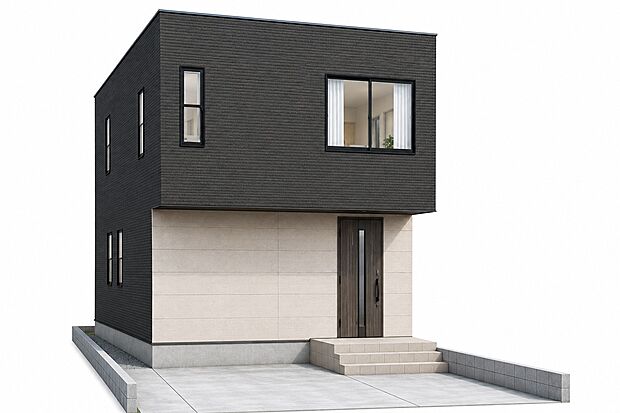 【1号地外観パース】
建物プラン例
建物価格1850万円、建物面積99.38m2