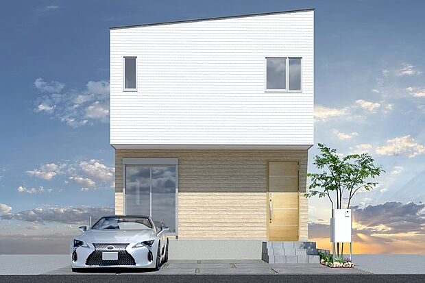 CGパース/4号地外観（イメージ）