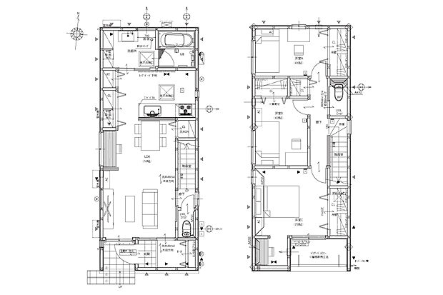 【3号地 間取図<3LDK>】土地価格3240万円、土地面積93.50m2
建物価格1850万円、建物面積92.52m2
