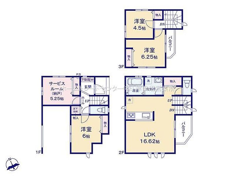 南向きのLDKは採光も明るく風通し共に良好です。対面キッチンからはLDが見渡せるのでお子様が遊んでいる様子を見守りながら料理できます。また会話をしながらの調理も可能ですので家族との交流も深まりますね♪