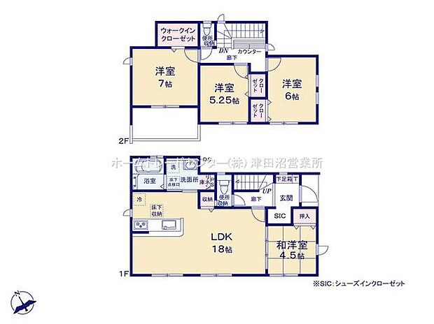 (1号棟)、価格4290万円、4LDK、土地面積168.12m2、建物面積104.39m2