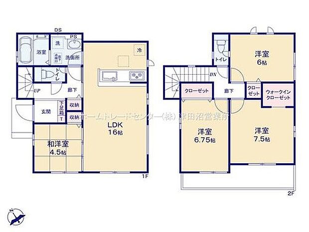 11号棟:3490万円、4LDK、土地面積:120.27m2、建物面積:96.87m2