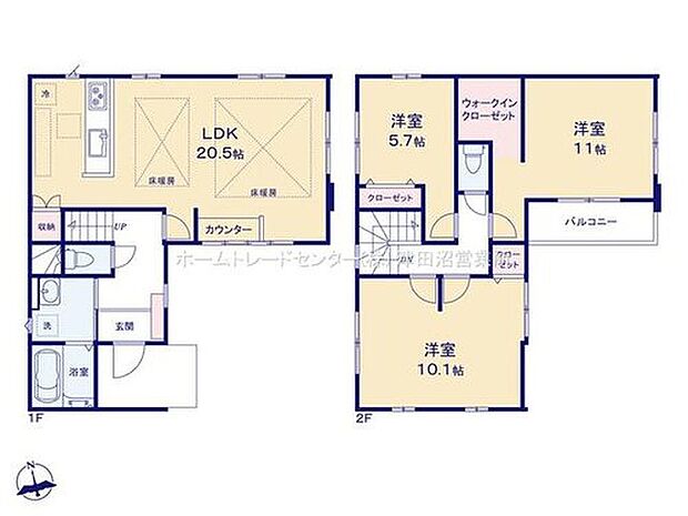 KEIAI LIGARE　　佐倉市上志津原２期  1号棟


