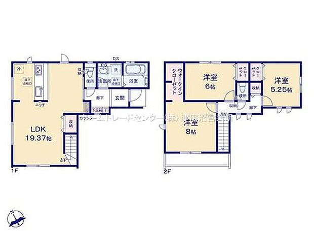 各居室に収納を完備しております。収納が豊富な住宅は居室空間がしっかりと使えるので暮らしやすさが断然に上がります。荷物を気にすることなく家具の配置をお好み通りにできるのも大きな魅力です。

