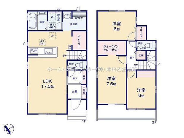 (2号棟)、価格4990万円、3LDK、土地面積109.9m2、建物面積95.63m2