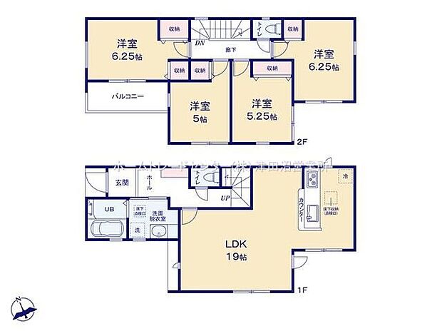 各居室に収納を完備しております。収納が豊富な住宅は居室空間がしっかりと使えるので暮らしやすさが断然に上がります。荷物を気にすることなく家具の配置をお好み通りにできるのも大きな魅力です。