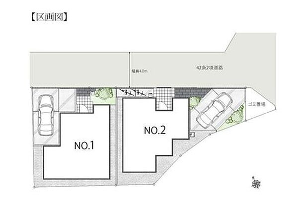 【全体区画図】京成松戸線「薬園台」駅徒歩8分♪周辺にはお買い物施設が徒歩圏内で毎日のお買い物もスムーズなエリア♪ぜひお気軽にお問い合わせください♪