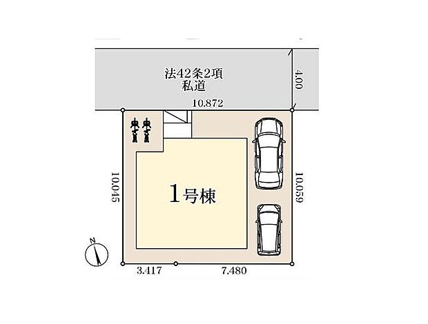 【≪全体区画図≫】◎グレードアップ仕様のキッチンで家事の負担も軽減♪
◎嬉しい駐輪スペース有♪
◎主寝室8帖♪WIC付♪