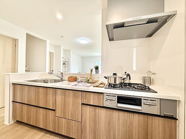 ■料理がもっと楽しくなる、快適なキッチン空間