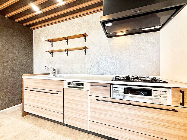 ■シンプルで美しく心地よい時間を生むキッチン空間