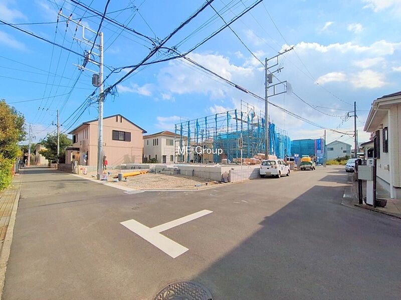 1号棟前面道路