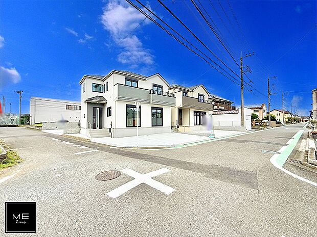 【前面道路含む現地写真】■新しい住まい、街の新しい風景