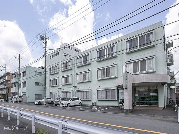 西砂川病院（約300m・徒歩4分）