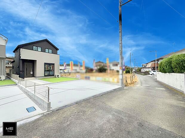 【前面道路含む現地写真】■新しい住まい、街の新しい風景