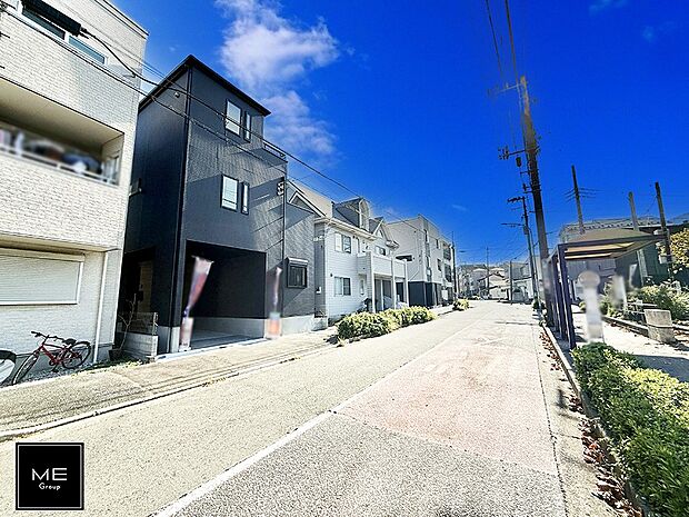 【前面道路含む現地写真】■新しい住まい、街の新しい風景