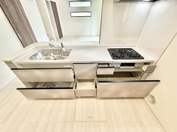 【キッチン】■料理がもっと楽しくなる、快適なキッチン空間