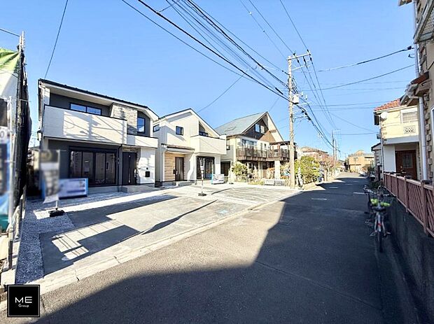 【前面道路含む現地写真】■新しい時代の息吹を感じる、心地よい環境