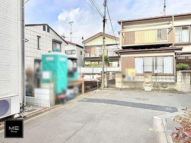 【前面道路含む現地写真】■家族とのお出かけが楽しくなる環境です