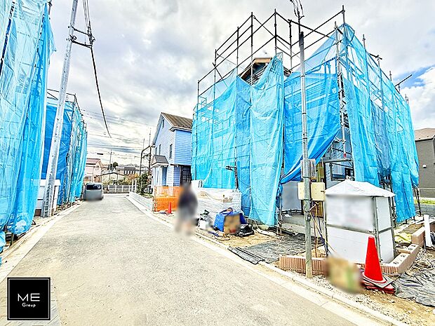 【前面道路含む現地写真】■新しい時代の息吹を感じる、心地よい環境