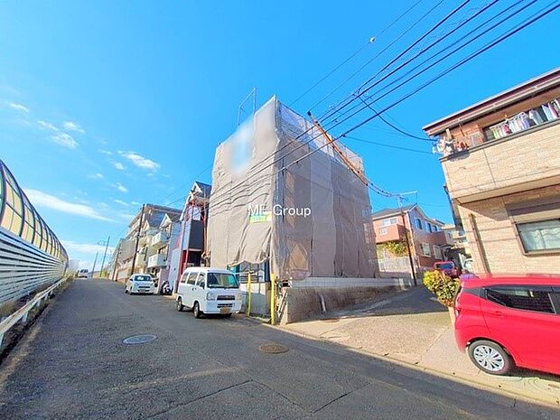 【前面道路含む現地写真】■新しい住まい、街の新しい風景