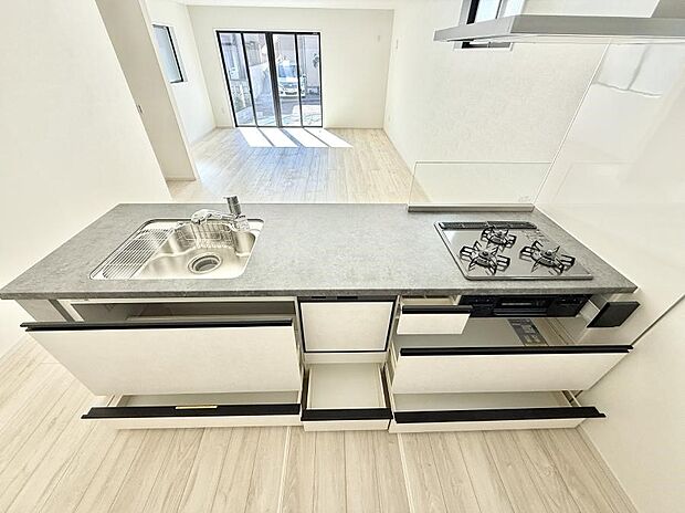 【キッチン】■料理がもっと楽しくなる、快適なキッチン空間