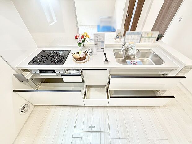 【キッチン】■料理がもっと楽しくなる、快適なキッチン空間