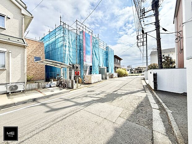 【前面道路含む現地写真】■新しい時代の息吹を感じる、心地よい環境