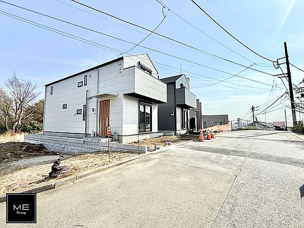 【前面道路含む現地写真】■新しい住まい、街の新しい風景
