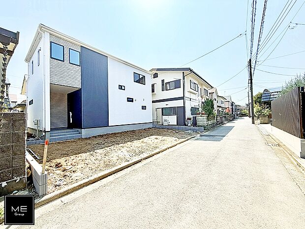 【前面道路含む現地写真】■新しい住まい、街の新しい風景