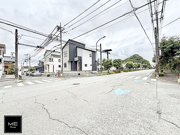 【前面道路含む現地写真】■新しい時代の息吹を感じる、心地よい環境