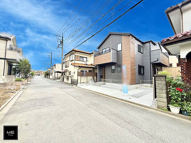 【前面道路含む現地写真】■新しい住まい、街の新しい風景