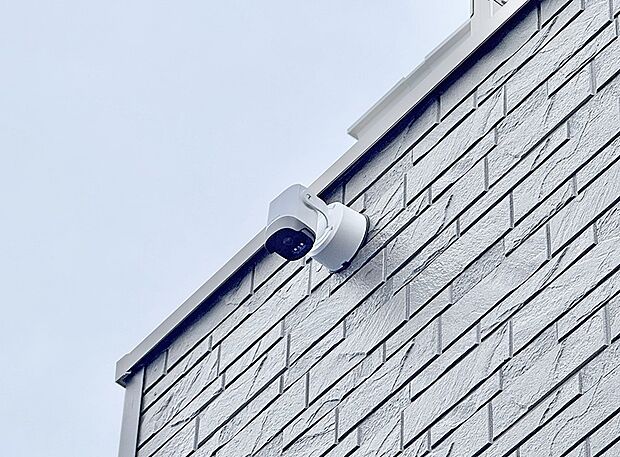【防犯カメラ】■防犯カメラがあると、犯罪の抑止になるので安心です。