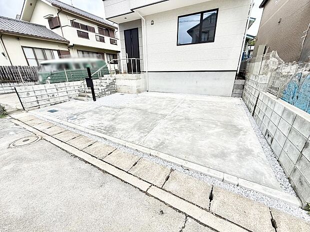 【駐車場】1号棟  ■自宅にカースペースがあると助かります