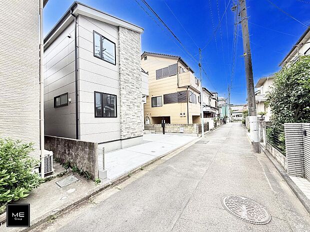 【前面道路含む現地写真】■新しい時代の息吹を感じる、心地よい環境