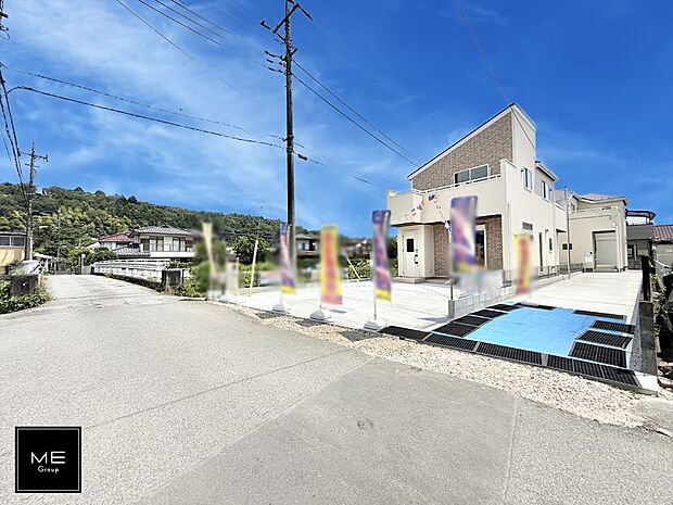 【前面道路含む現地写真】■新しい住まい、街の新しい風景