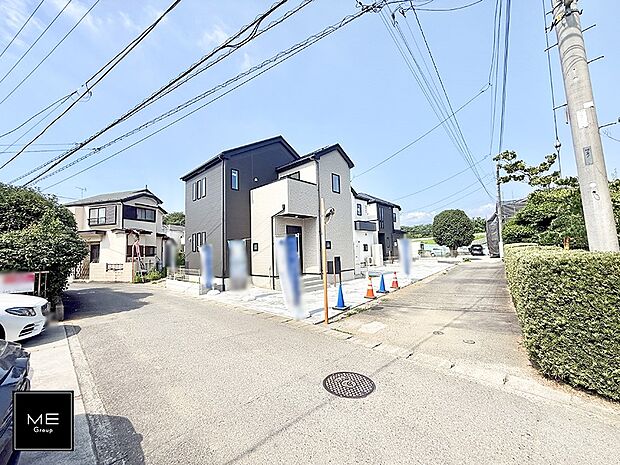 【前面道路含む現地写真】■新しい住まい、街の新しい風景