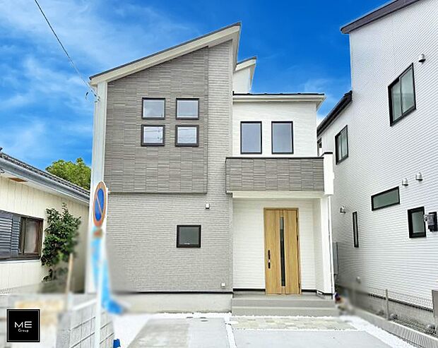 【現地外観写真】6号棟 ■暮らしを彩る充実した設備仕様が備わった住まい