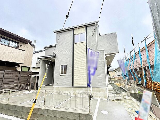 【現地外観写真】5号棟 ■暮らしを豊かにする充実した仕様設備で快適に
