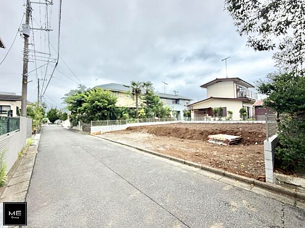 【前面道路含む現地写真】■新しい住まい、街の新しい風景