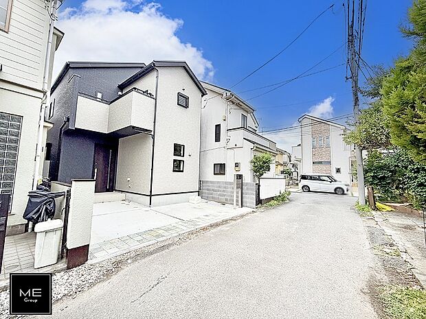 【前面道路含む現地写真】■新しい住まい、街の新しい風景