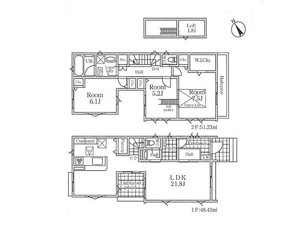 【3LDK】3号棟