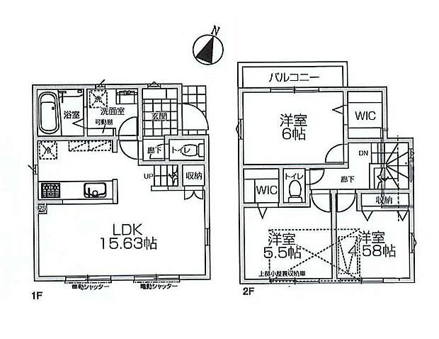【3LDK】2号棟