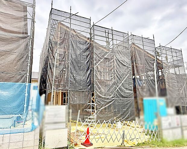 【現地外観写真】2号棟 ■新しい暮らしが始まる場所で、家族の絆を深める