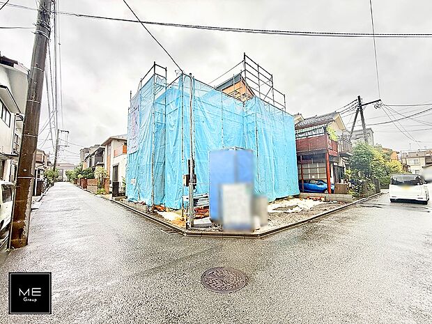 【前面道路含む現地写真】■新しい住まい、街の新しい風景