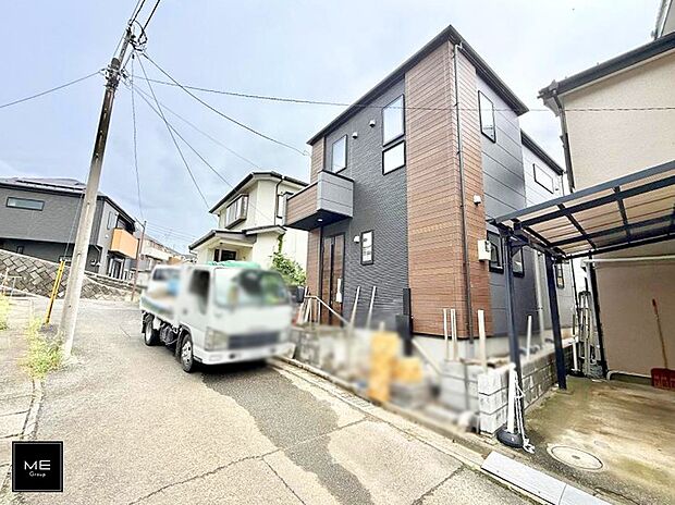 【前面道路含む現地写真】■新しい住まい、街の新しい風景