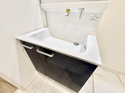 ハンドシャワー付洗面台
