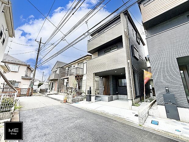 【前面道路含む現地写真】■新しい住まい、街の新しい風景