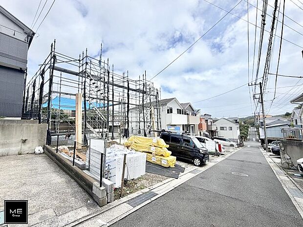 【前面道路含む現地写真】■新しい時代の息吹を感じる、心地よい環境