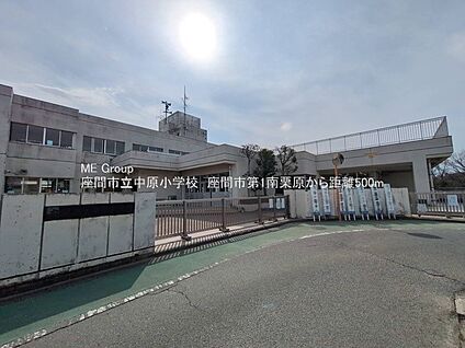 座間市立中原小学校 500m(7分)