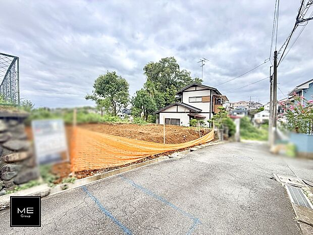 【前面道路含む現地写真】■新しい住まい、街の新しい風景
